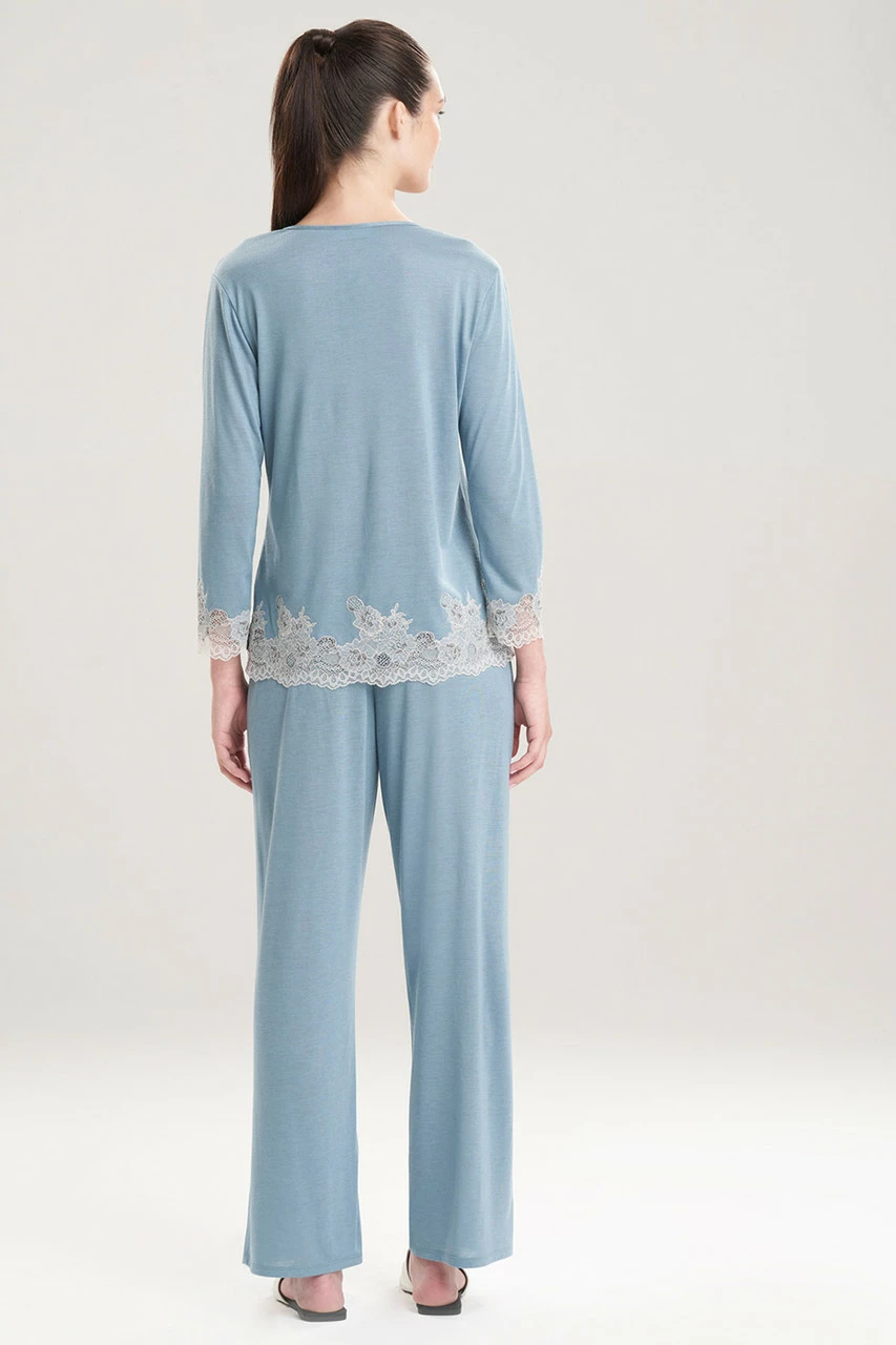 Luxe Shangri-La TENCEL™ Long Sleeve PJ 16 Luxe Shangri-La TENCEL™ Long Sleeve PJ - Image 16