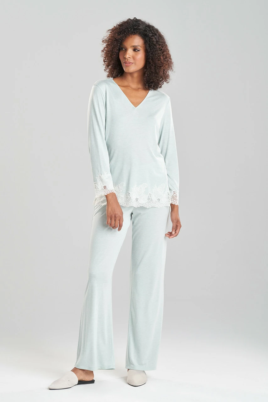 Luxe Shangri-La TENCEL™ Long Sleeve PJ 25 Luxe Shangri-La TENCEL™ Long Sleeve PJ - Image 25