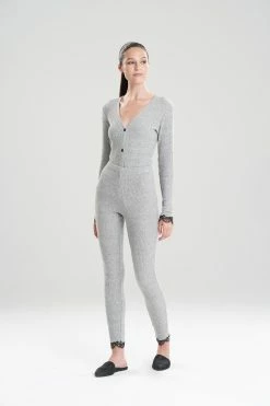 Luxe Ulla Leggings -Natori Sales Shop Luxe Ulla Leggings Heather Grey by Natori 96811.1641421141