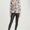 Lynx Cotton Sateen Tailored Blazer Jacket