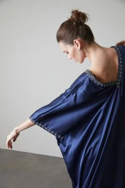 Key Essentials Beaded Silk Caftan -Natori Sales Shop M40002 MNN 3 52528.1620139167