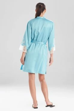 Plume Lace Wrap 19 Plume Lace Wrap -Natori Sales Shop M74057 AQM 2 54926.1610403380