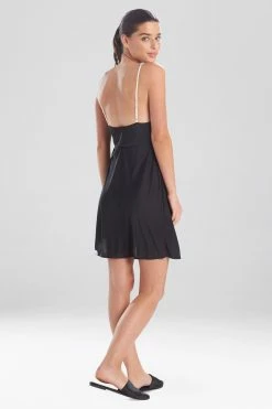 Enchant V-Neck Chemise -Natori Sales Shop M78012 BKI 2 48758.1610384731