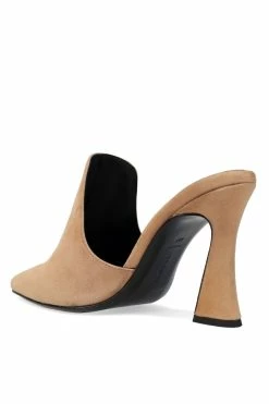 Minh Suede Heel Mule 70 Minh Suede Heel Mule -Natori Sales Shop MINH SU DOE 10 20745.1663905772