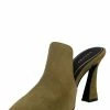 Minh Suede Heel Mule