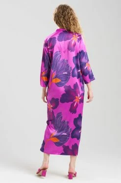 Majestic Orchid Caftan 9 Majestic Orchid Caftan -Natori Sales Shop Majestic Orchid Caftan Plum Multi by N Natori 2 34337.1675438844
