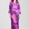 Majestic Orchid Caftan