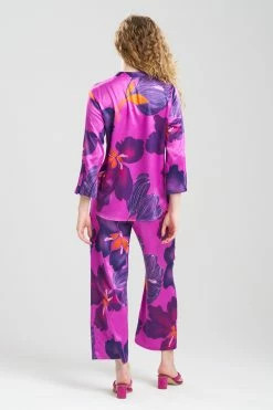 Majestic Orchid PJ -Natori Sales Shop Majestic Orchid PJ Plum Multi by N Natori 2 71998.1675438978