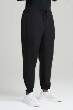 Men's 10-Pocket Jogger Scrub Pants 9 Men's 10-Pocket Jogger Scrub Pants -Natori Sales Shop Mens 10 Pocket Jogger Scrub Pants Black by N Natori 25082.1648673815