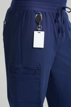 Men's 10-Pocket Jogger Scrub Pants 8 Men's 10-Pocket Jogger Scrub Pants -Natori Sales Shop Mens 10 Pocket Jogger Scrub Pants Navy by N Natori 2 11059.1648673806