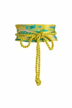 Minako Embroidery Obi Silk Belt