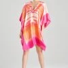 Minako Short Cocoon Silk Embellished Caftan
