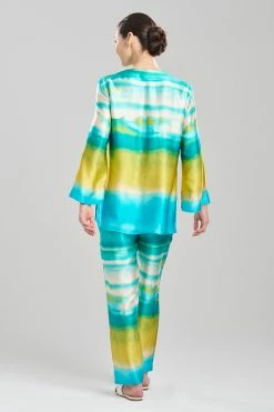 Minako Silk Tunic -Natori Sales Shop Minako Silk Tunic Jade by JN 2 28856.1677010853