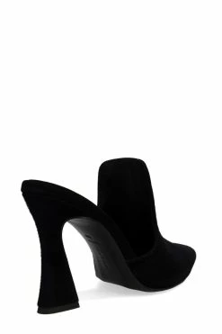 Minh Suede Heel Mule 48 Minh Suede Heel Mule -Natori Sales Shop Minh Suede Heel Mule Black by Natori 2 90783.1664558348