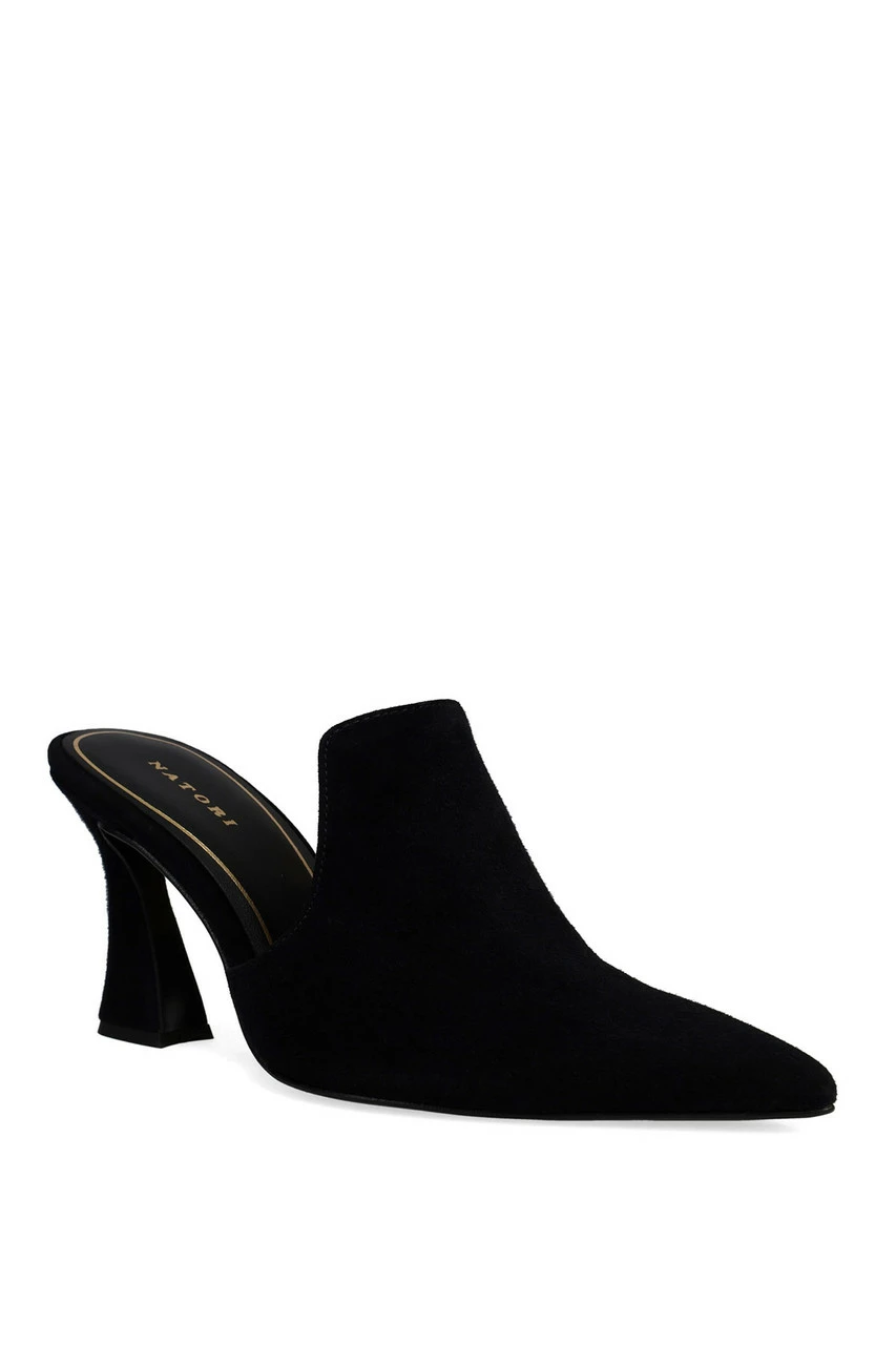 Minh Suede Heel Mule 14 Minh Suede Heel Mule - Image 14