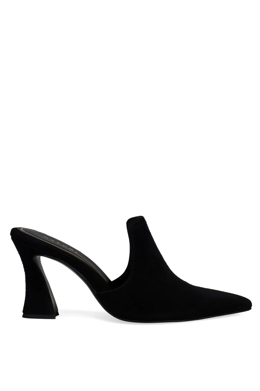Minh Suede Heel Mule 15 Minh Suede Heel Mule - Image 15