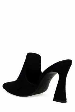 Minh Suede Heel Mule 51 Minh Suede Heel Mule -Natori Sales Shop Minh Suede Heel Mule Black by Natori 4 42617.1664558484