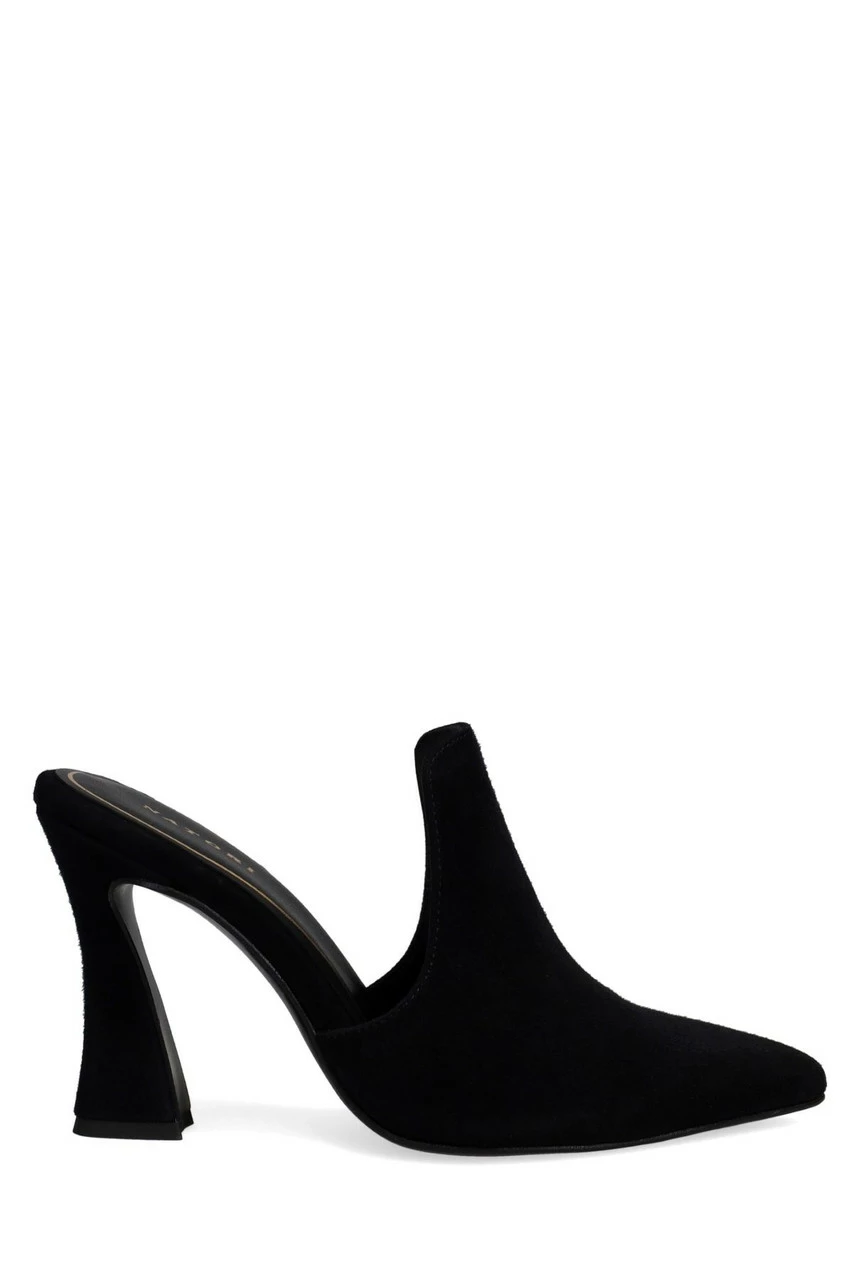 Minh Suede Heel Mule 10 Minh Suede Heel Mule - Image 10