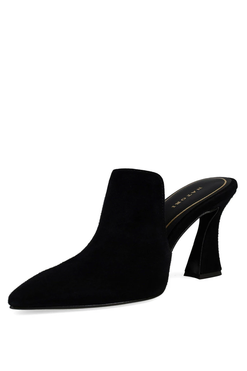 Minh Suede Heel Mule 12 Minh Suede Heel Mule - Image 12