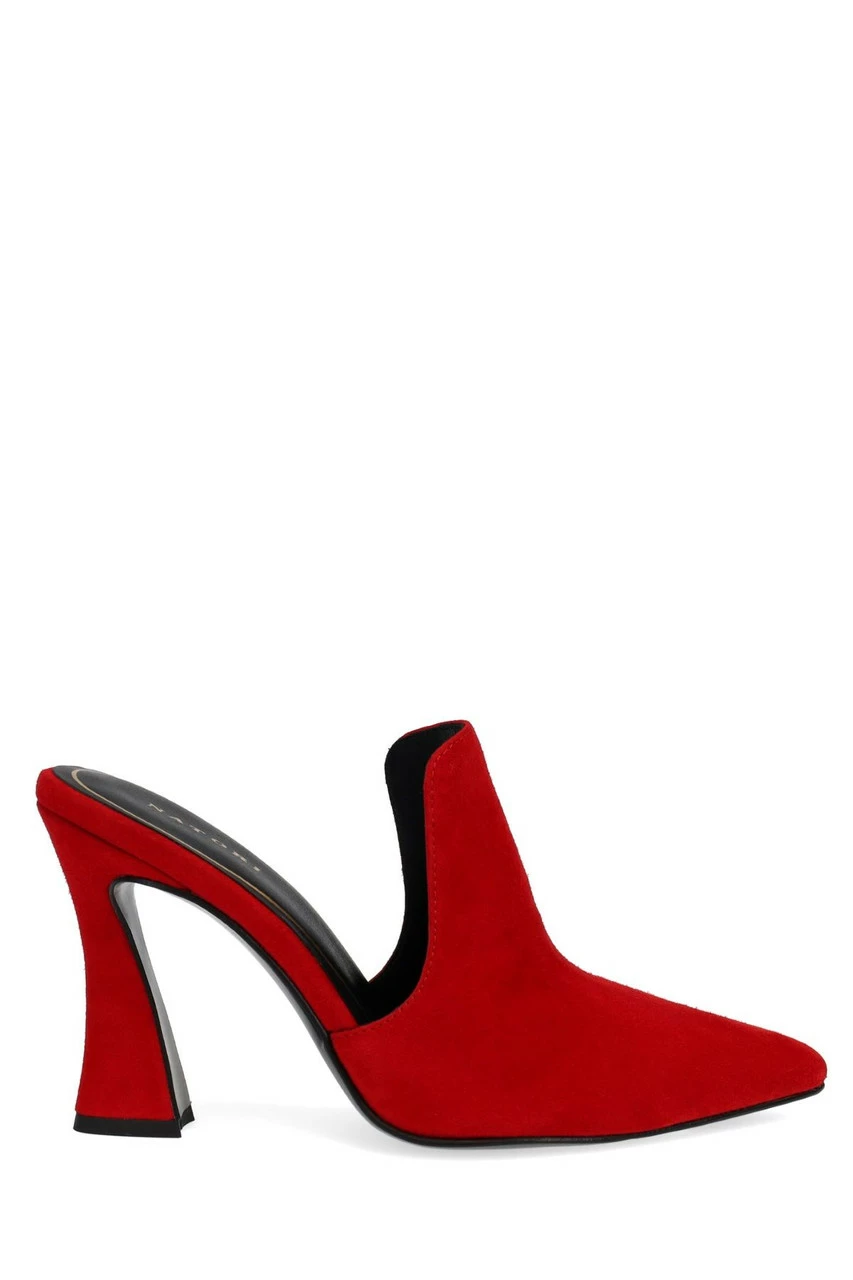 Minh Suede Heel Mule 31 Minh Suede Heel Mule - Image 31