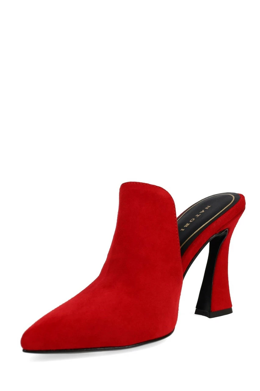 Minh Suede Heel Mule 37 Minh Suede Heel Mule - Image 37