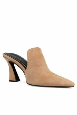 Minh Suede Heel Mule 64 Minh Suede Heel Mule -Natori Sales Shop Minh Suede Heel Mule Doe by Natori 5 96086.1662047888