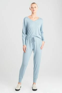 Mirage Jogger Pants 14 Mirage Jogger Pants -Natori Sales Shop Mirage Jogger Pants Blue Smoke by N Natori 10911.1655731177