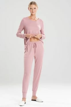 Mirage Jogger Pants 12 Mirage Jogger Pants -Natori Sales Shop Mirage Jogger Pants Soft Pink by Natori 15677.1641588658