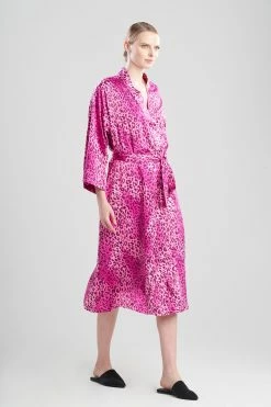 Misty Leopard Robe 14 Misty Leopard Robe -Natori Sales Shop Misty Leopard Robe Royal Purple by N Natori 29194.1657641399