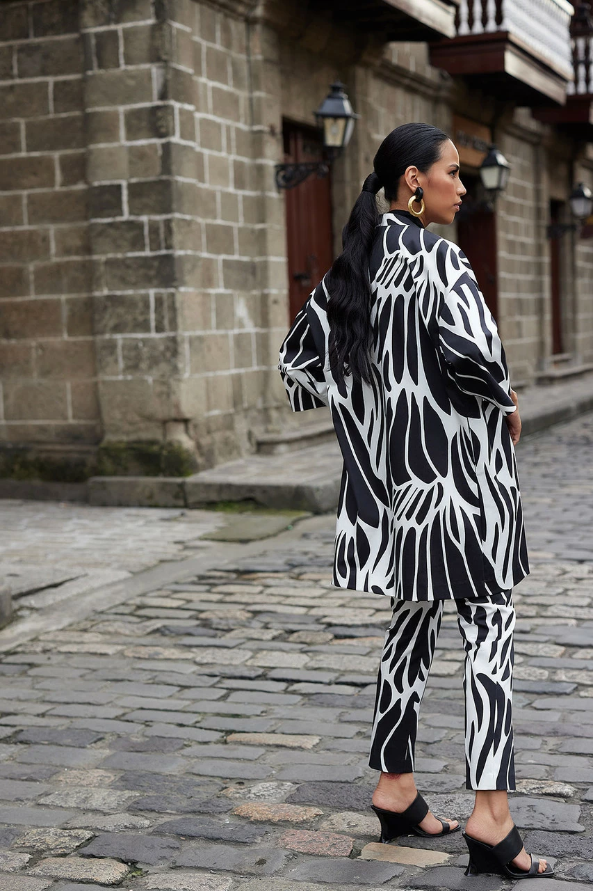 Nagashi Cotton Chino Belted Topper 5 Nagashi Cotton Chino Belted Topper - Image 5