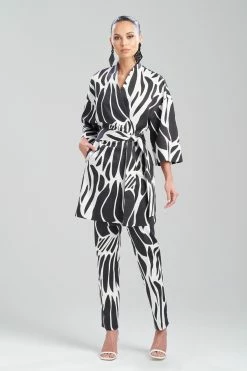 Nagashi Cotton Chino Belted Topper