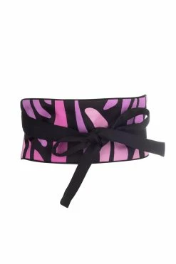 Nagashi Cotton Chino Obi Belt -Natori Sales Shop Nagashi Cotton Chino Obi Belt Fuchsia by Natori 33279.1675282863