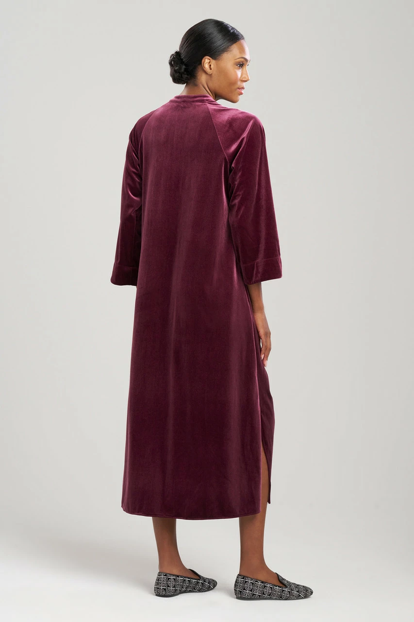 Natalie Mandarin Zip Caftan 4 Natalie Mandarin Zip Caftan - Image 4