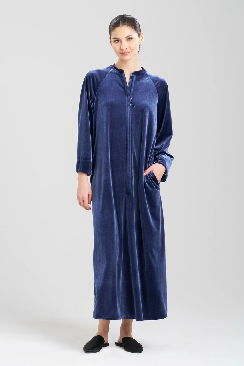 Natalie Mandarin Zip Caftan 5 Natalie Mandarin Zip Caftan - Image 5