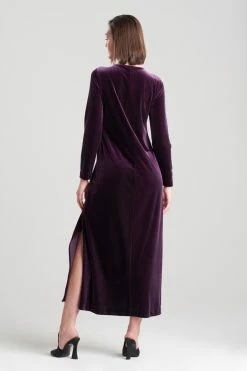 Natalie Lounger 23 Natalie Lounger -Natori Sales Shop Natalie Velvet Lounger Blackberry by Natori 2 51279.1655829930