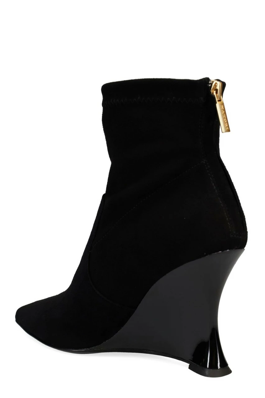 Neko Suede Wedge Ankle Boot 10 Neko Suede Wedge Ankle Boot - Image 10