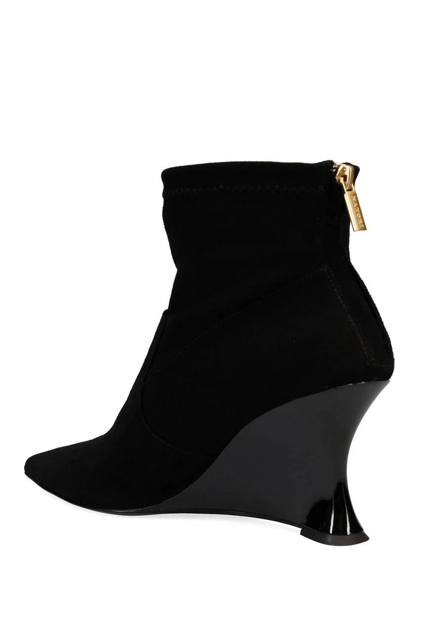 Neko Suede Wedge Ankle Boot 9 Neko Suede Wedge Ankle Boot - Image 9