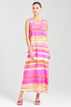 Nikko Getaway Gown 7 Nikko Getaway Gown -Natori Sales Shop Nikko Getaway Gown Fuchsia by Natori 83285.1675205560