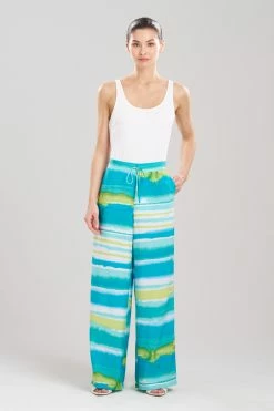 Nikko Getaway Pants -Natori Sales Shop Nikko Getaway Pants Aqua Mist by Natori 58930.1677600207