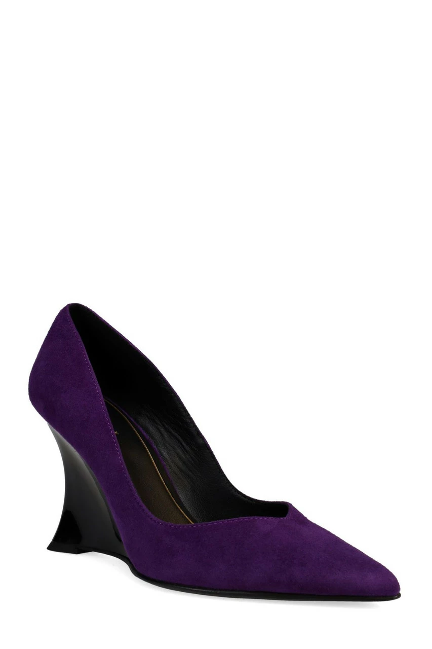 Nori Suede Wedge Pump 3 Nori Suede Wedge Pump - Image 3