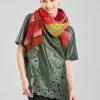 Ombre Print Wool Scarf