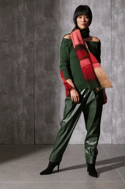 Ombre Print Wool Scarf -Natori Sales Shop Ombre Print Wool Scraf Paprika by Natori 4 12347.1691148874