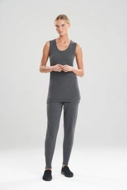 Osaka Sweater Knit Tank 14 Osaka Sweater Knit Tank -Natori Sales Shop Osaka Sweater Knit Tank Graphite by Natori 26893.1640826686