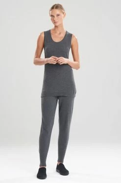 Osaka Sweater Knit Tank 12 Osaka Sweater Knit Tank -Natori Sales Shop Osaka Sweater Knit Tank Graphite by Natori 34193.1640826688