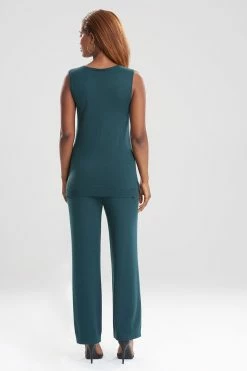 Osaka Sweater Knit Tank 17 Osaka Sweater Knit Tank -Natori Sales Shop Osaka Sweater Knit Tank Spruce by Natori 2 55066.1640826700