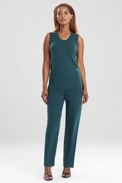 Osaka Sweater Knit Tank 16 Osaka Sweater Knit Tank -Natori Sales Shop Osaka Sweater Knit Tank Spruce by Natori 52908.1640826697