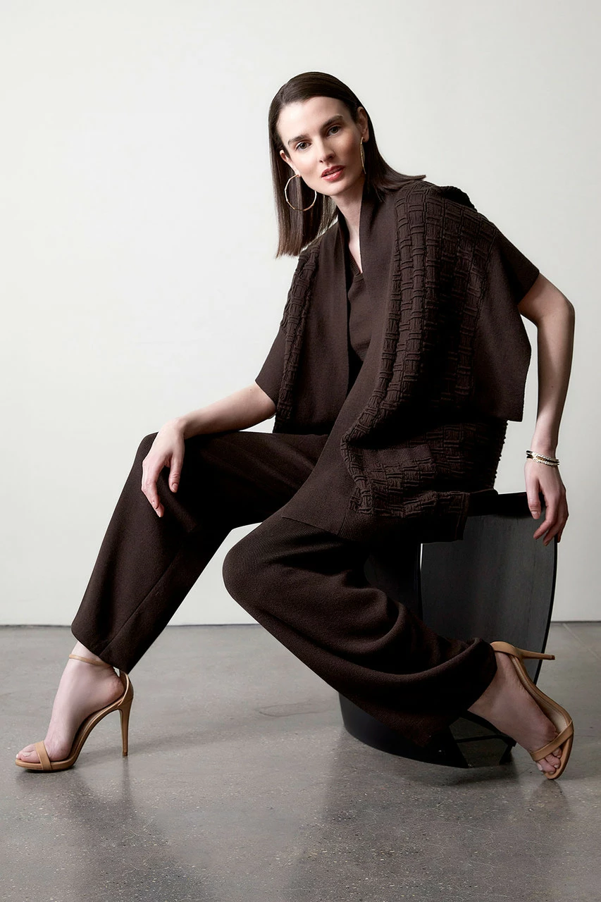 Osaka Sweater Knit Straight Leg Pants 1 Osaka Sweater Knit Straight Leg Pants