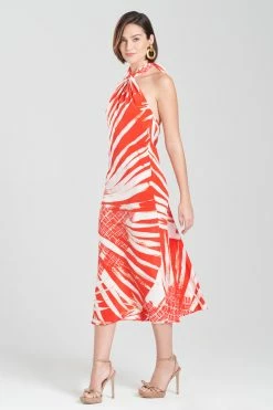 Palawan Halter Silk Gown