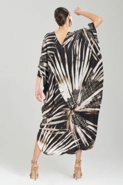 Palawan Beaded Silk Caftan 11 Palawan Beaded Silk Caftan -Natori Sales Shop Palawan Silk Caftan Espresso by JN 2 68873.1677009276