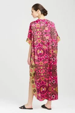 Palazzo Caftan -Natori Sales Shop Palazzo Caftan Fiesta Pink Combo by Natori 4 94052.1690448784